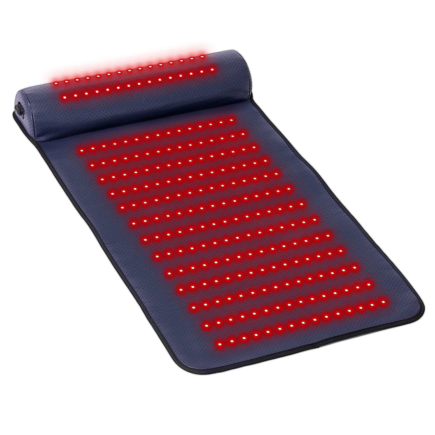 Red light therapy mat with far infrared heat and neck support — image 7