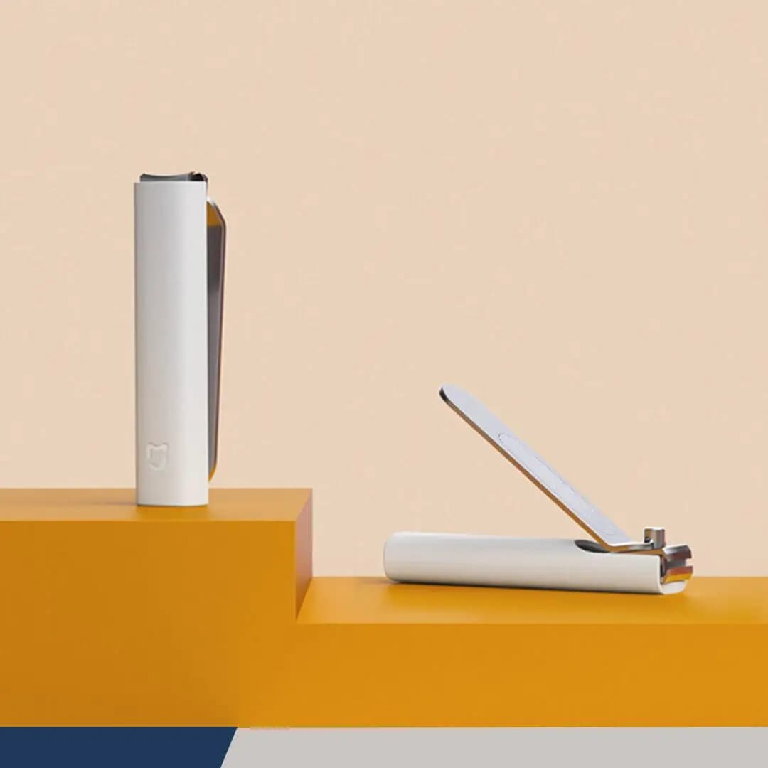 Mijia anti‑splash nail clipper with stainless steel blades — image 3