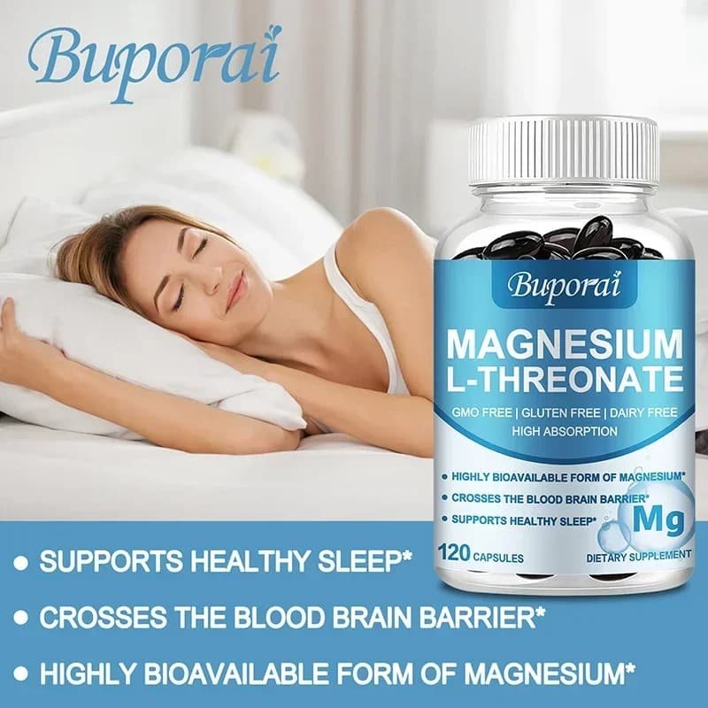 bottle of magnesium l-threonate supplement — image 3