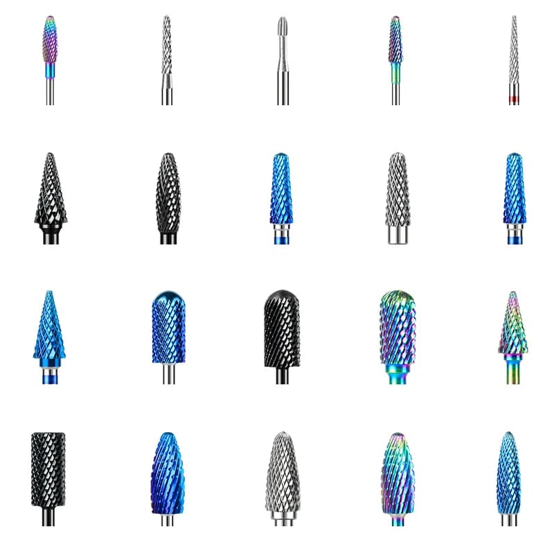 carbide nail drill bits set — image 3