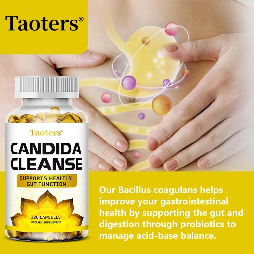 Candida Cleanse capsules bottle — image 4