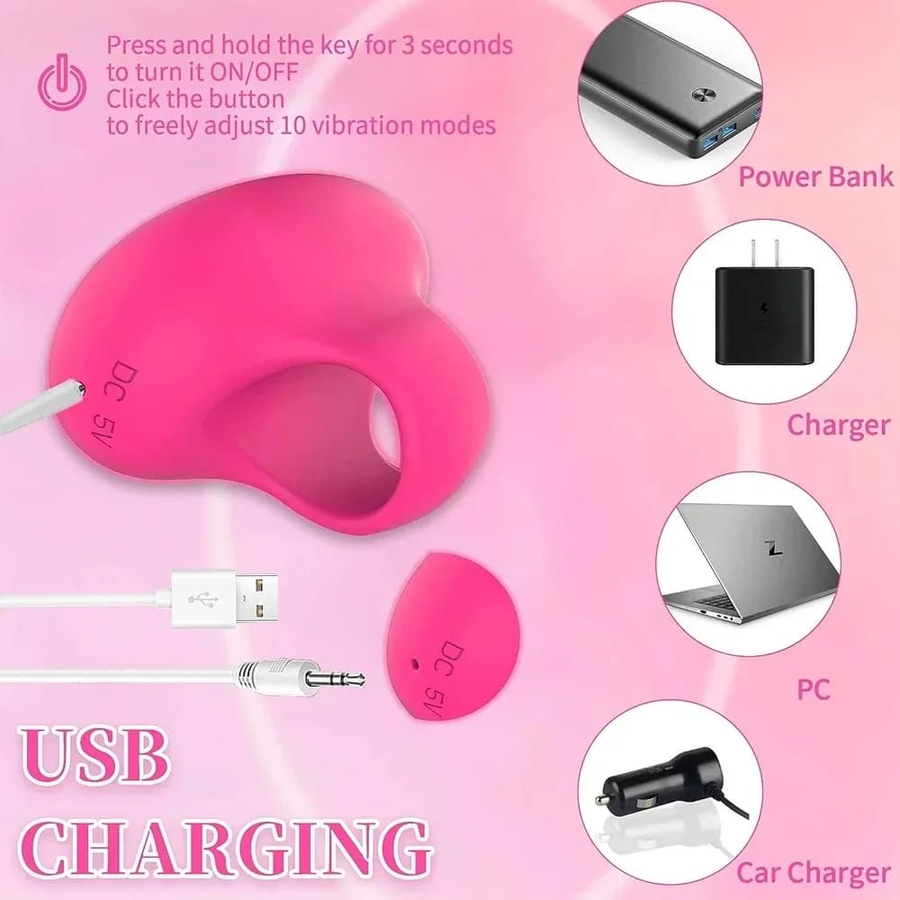 Mini ring massager for face and eyes — image 4