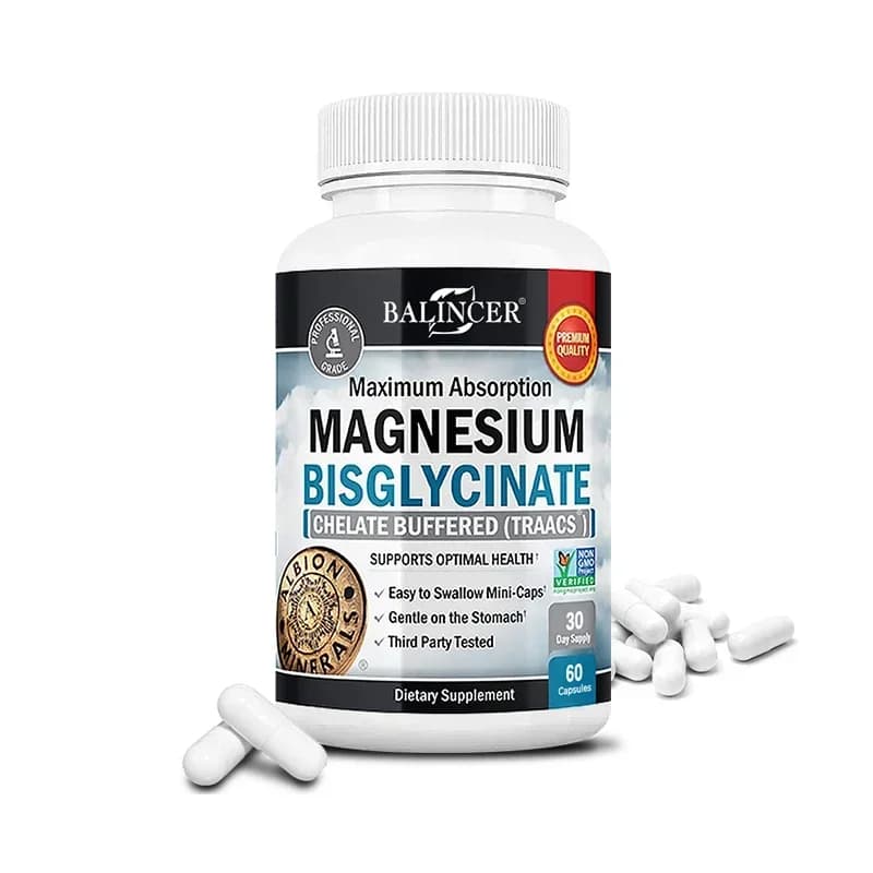 vegetarian magnesium bisglycinate capsules — image 7