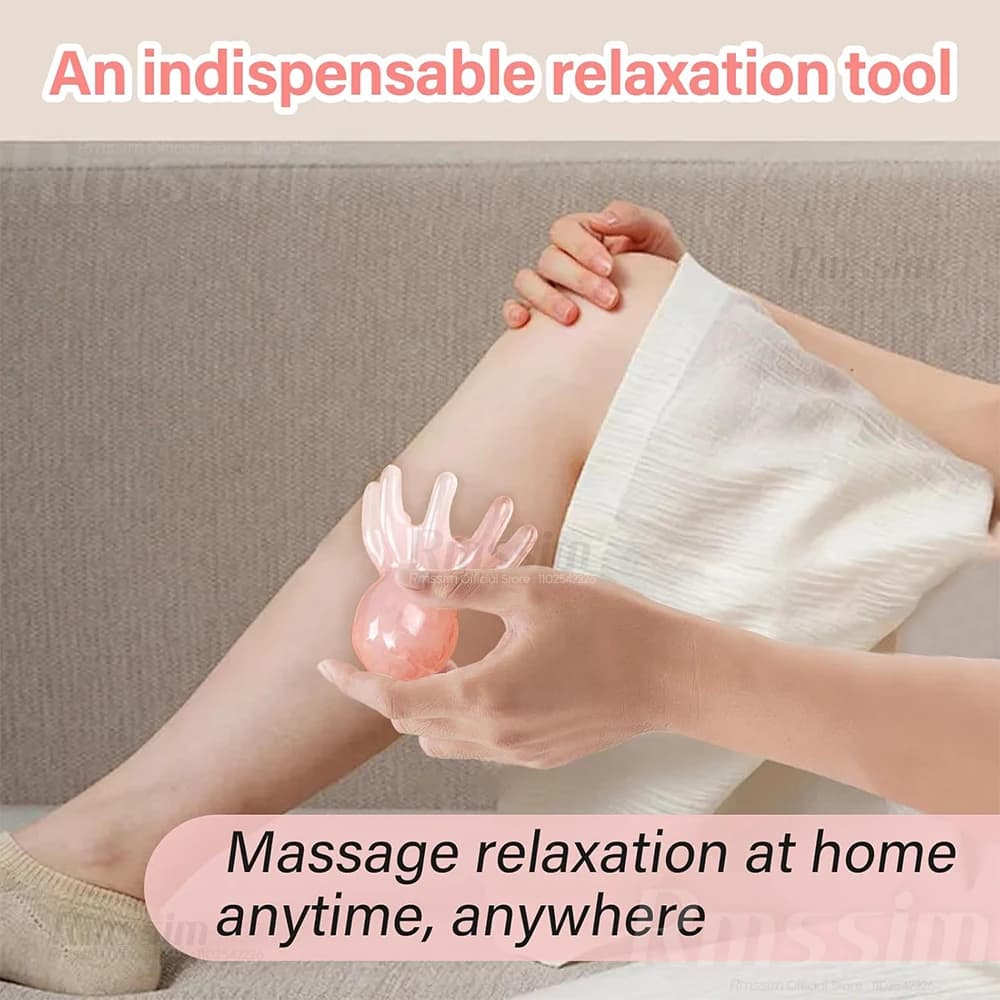 Resin octopus scalp massage comb — image 4