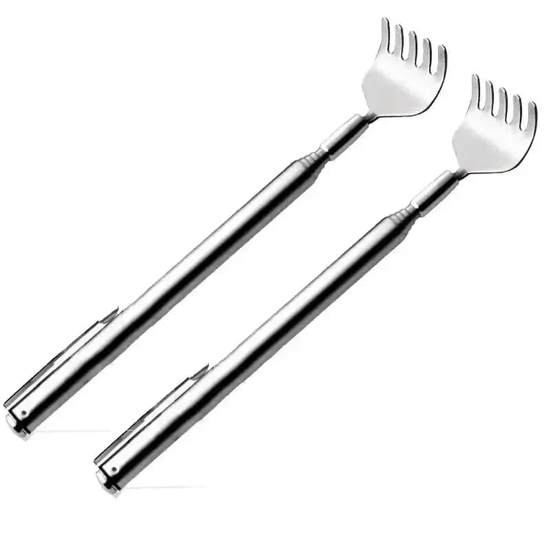 extendable stainless steel telescopic back scratcher — image 8