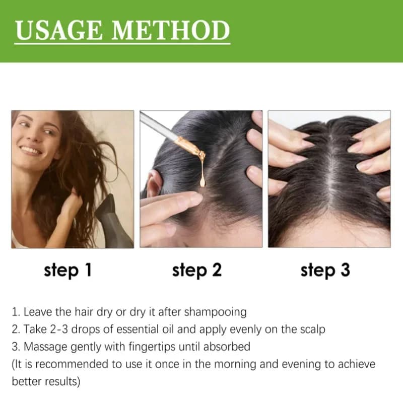 bottle of rosemary mint hair growth oil — image 6