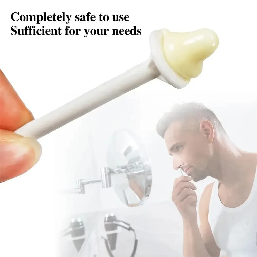 Nose wax kit with wax and applicators — image 4