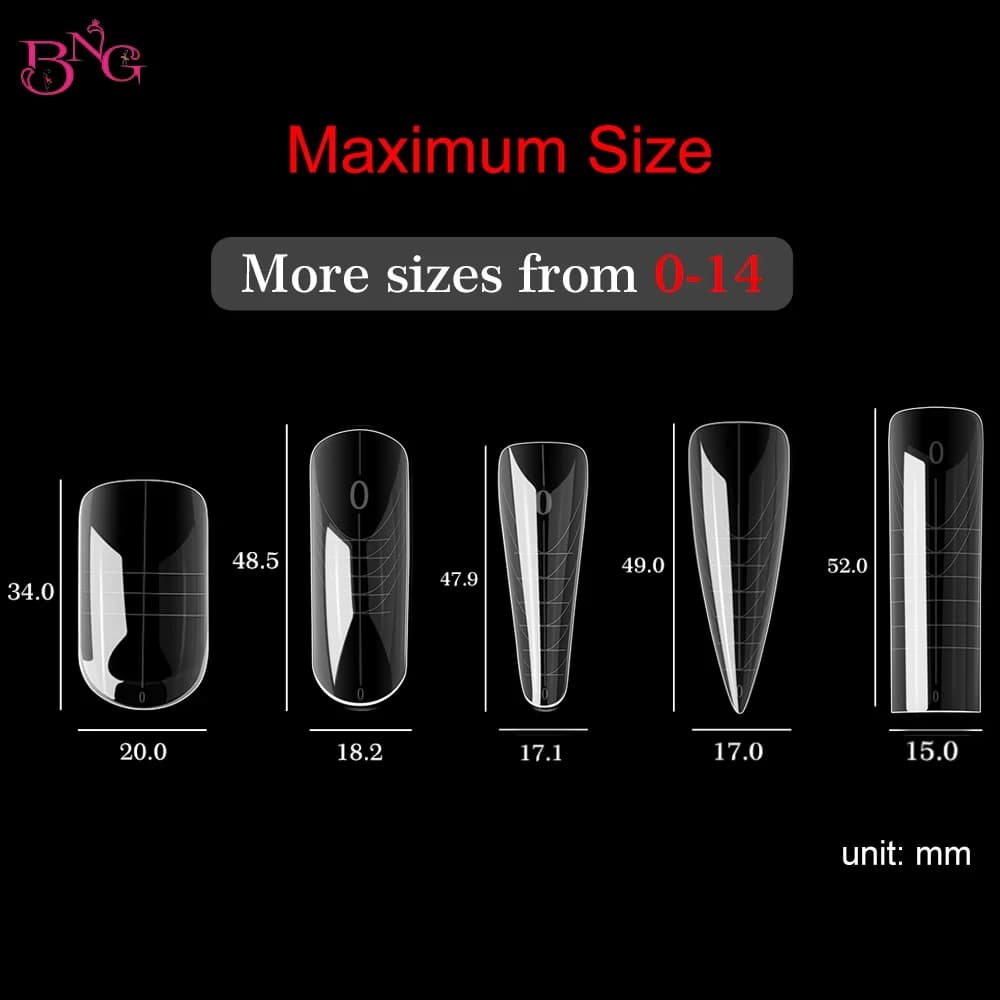 dual nail forms for gel extensions — image 5