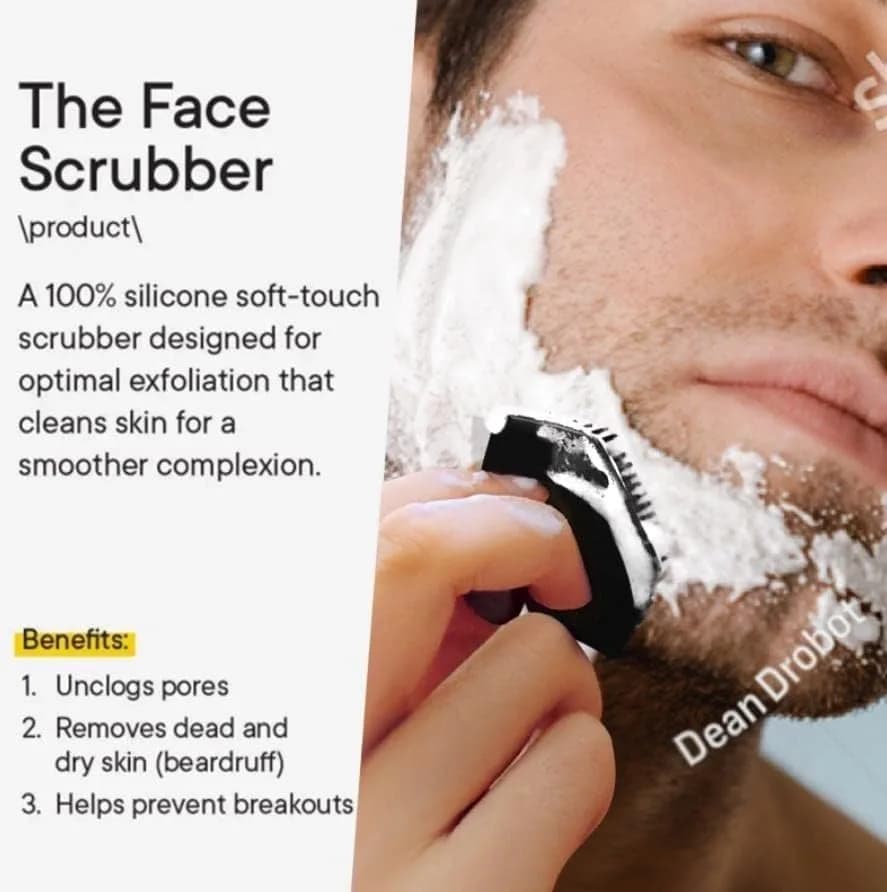 silicone facial cleansing brush — image 4
