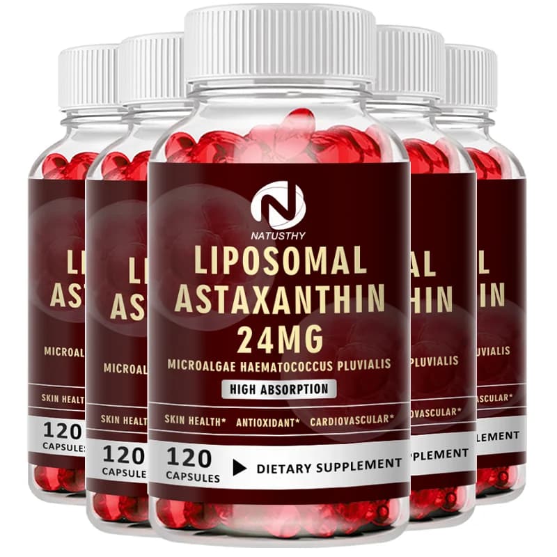 Liposomal astaxanthin capsules — image 7