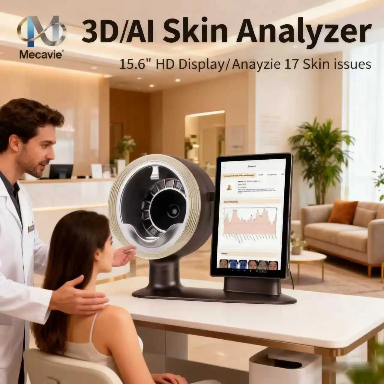 AI Skin Analyzer Scanner