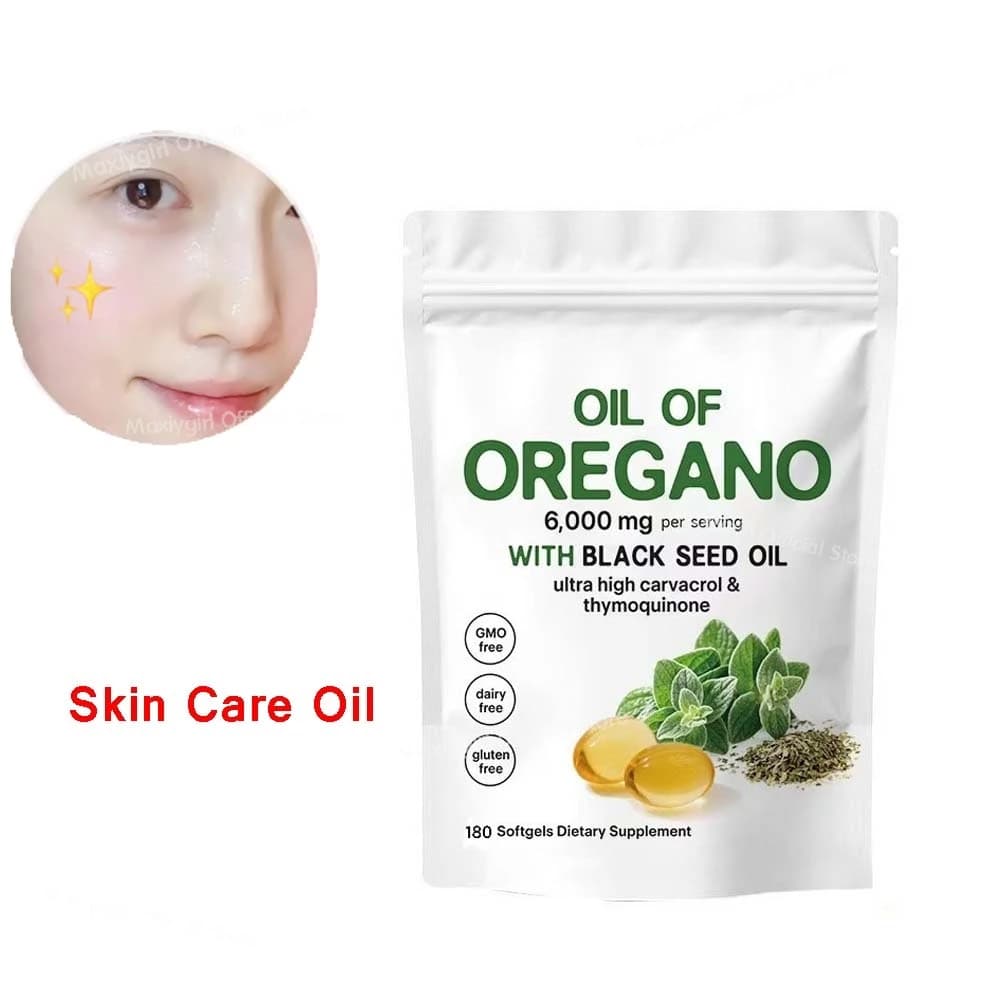 bottle of oregano skin care oil — image 1
