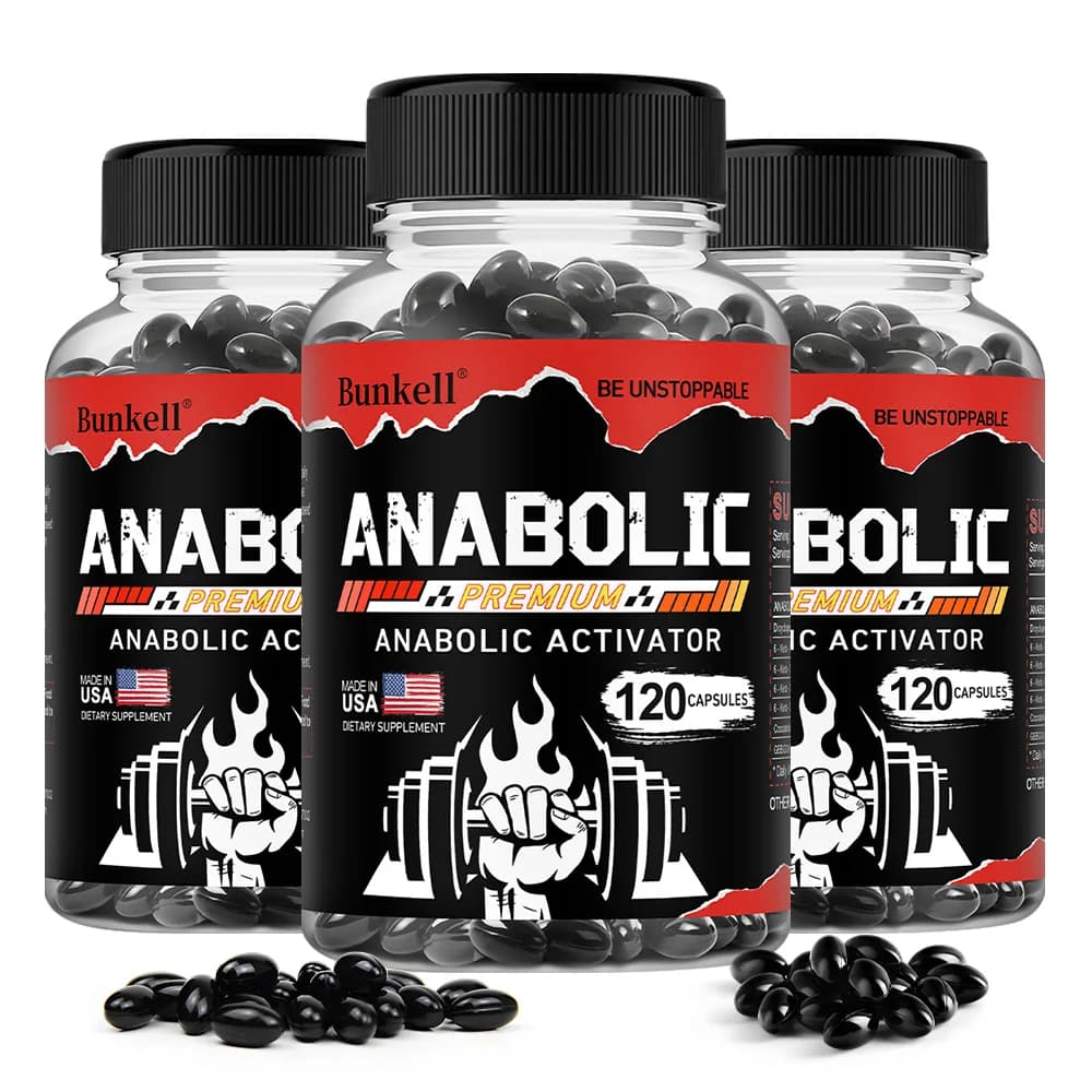 muscle builder capsules bottle — image 7