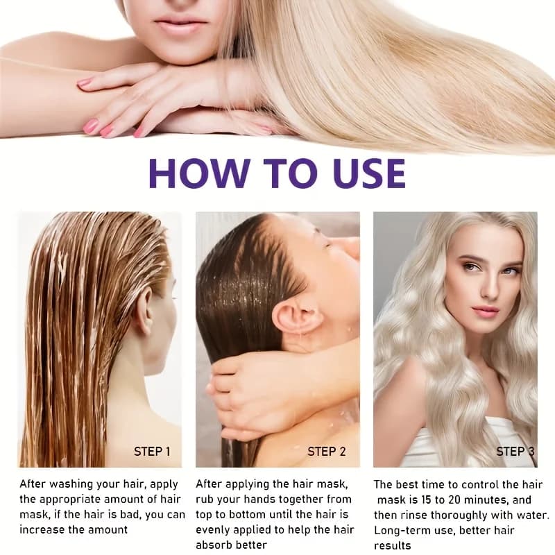 Botox keratin hair mask in a 100 ml jar — image 6