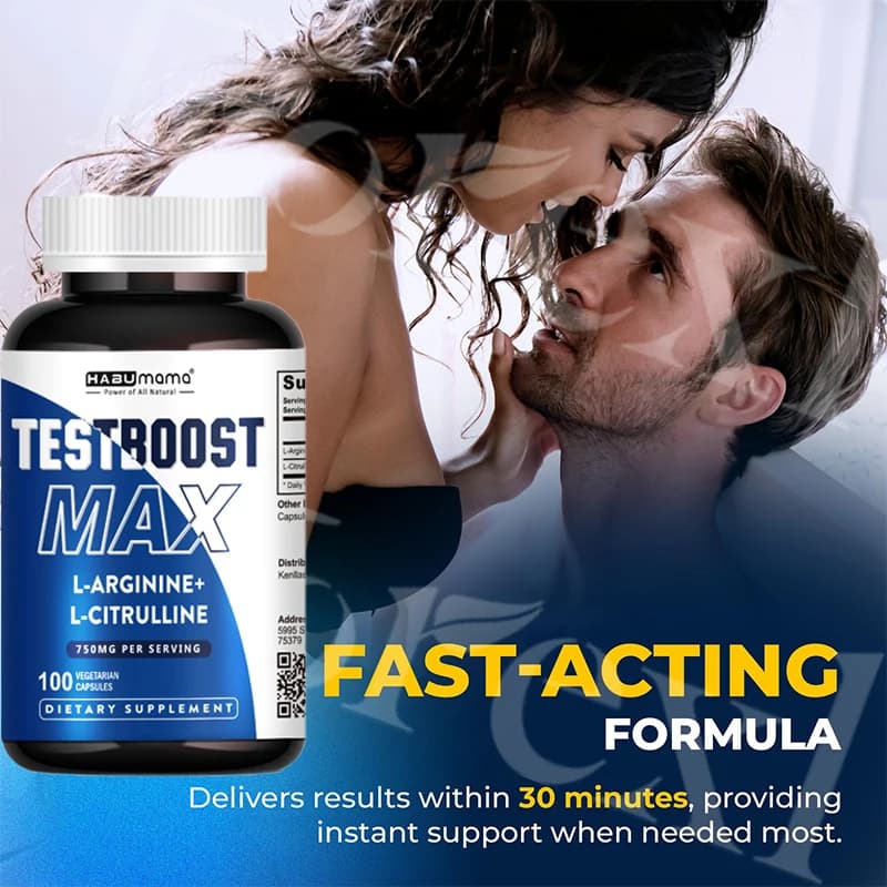 L-Arginine & L-Citrulline Complex Supplement for Men