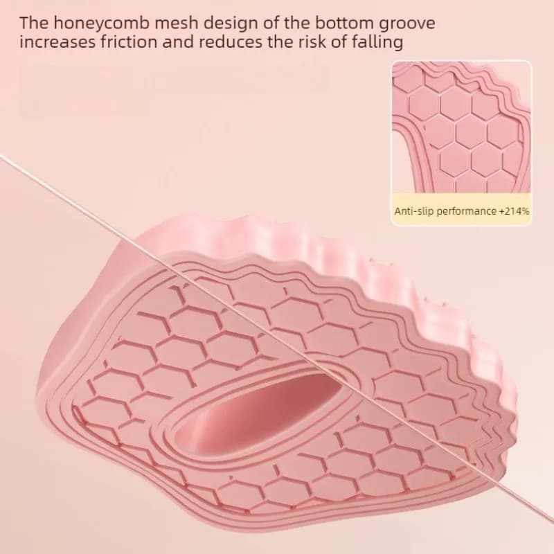 inflatable acupressure foot massager pad with suction cups — image 3