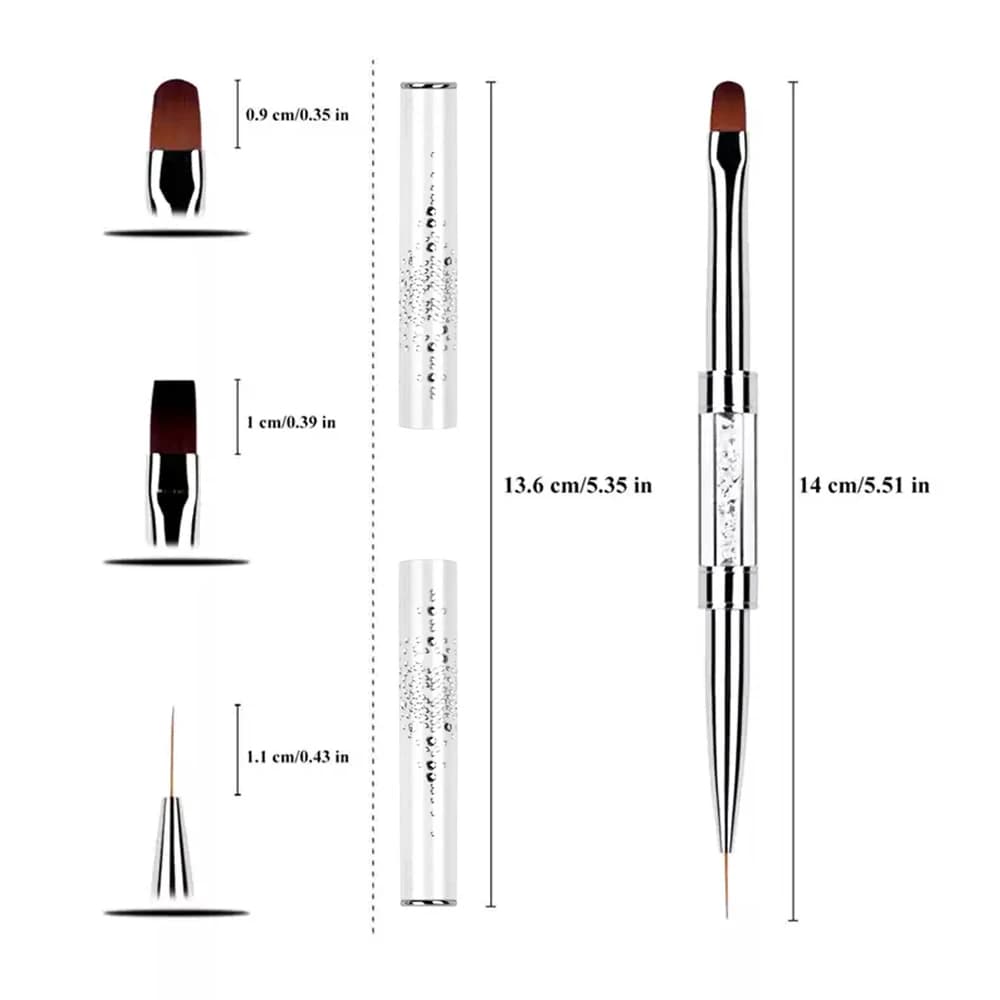 dual-ended nail design brush — image 6