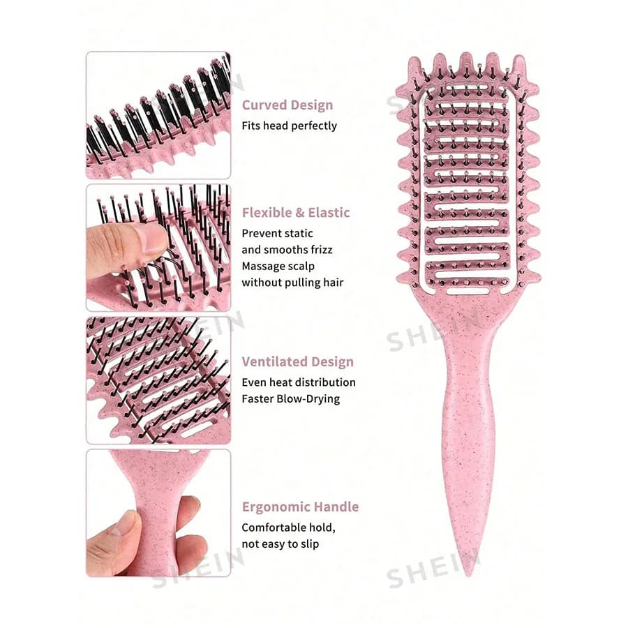 vented curly hair brush for shaping and defining curls — image 6