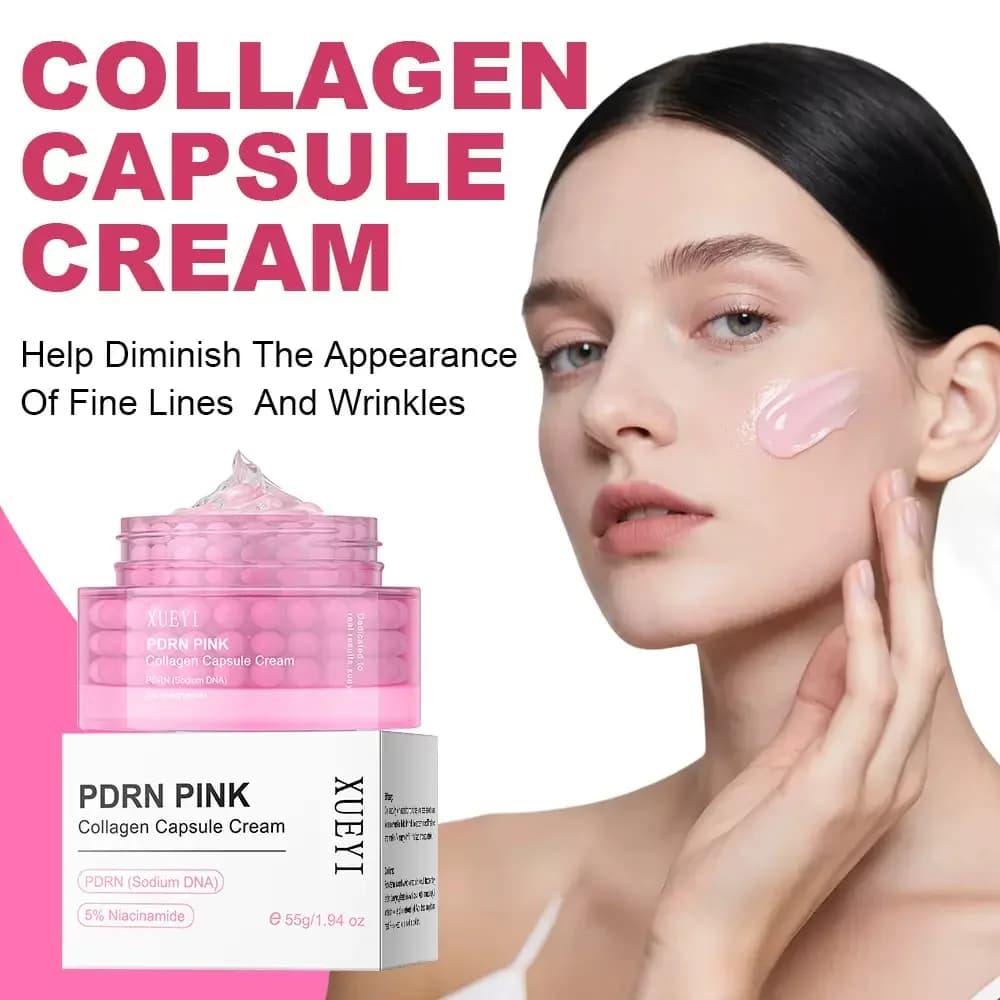 Pink collagen capsule cream with niacinamide — image 4
