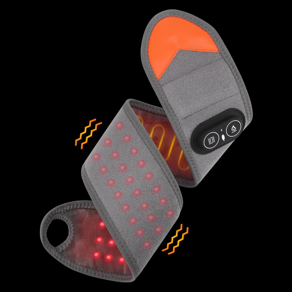 LED red light heating belt with vibration — image 7