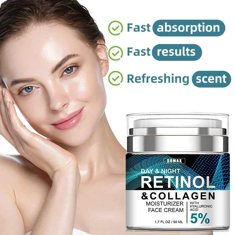 Retinol anti-aging face cream tube 50ml — image 3