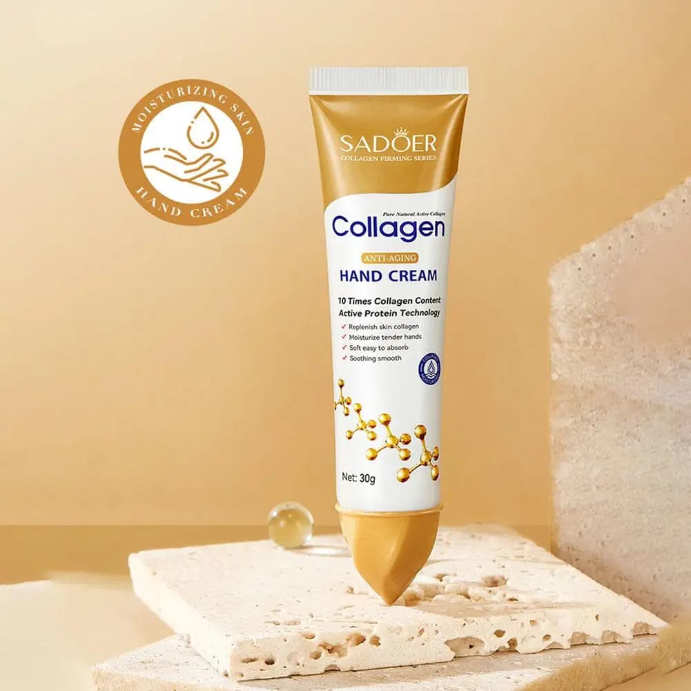 Collagen hand cream tubes, 30 g each, three‑pack — image 3