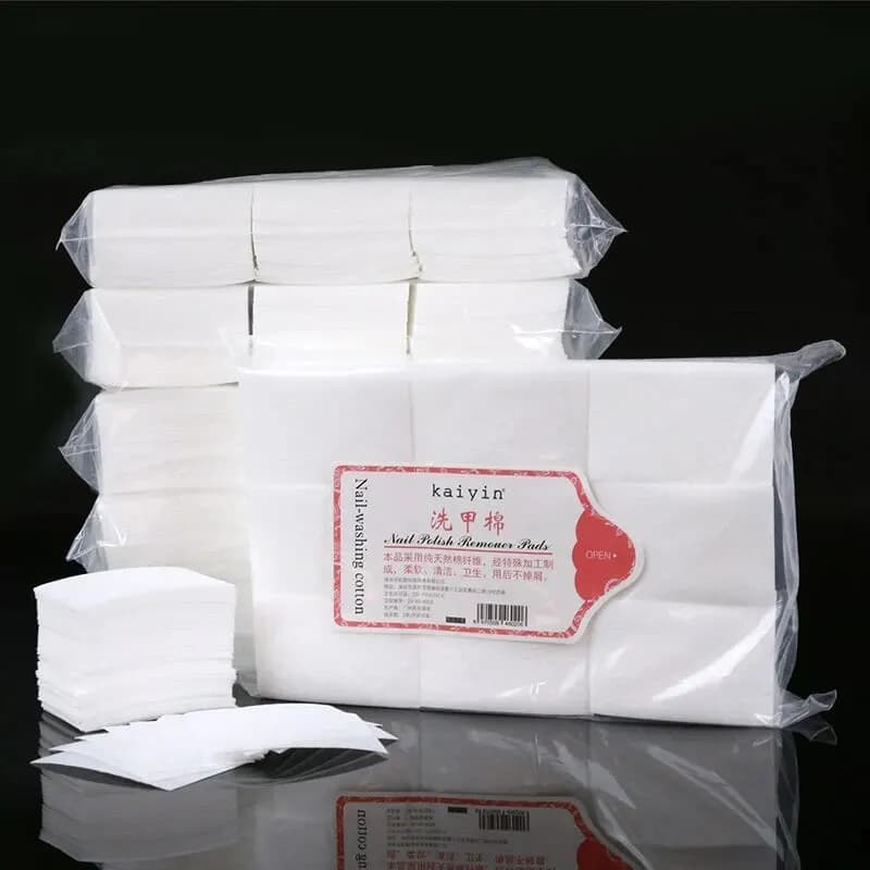 lint-free cotton nail wipe pads — image 3