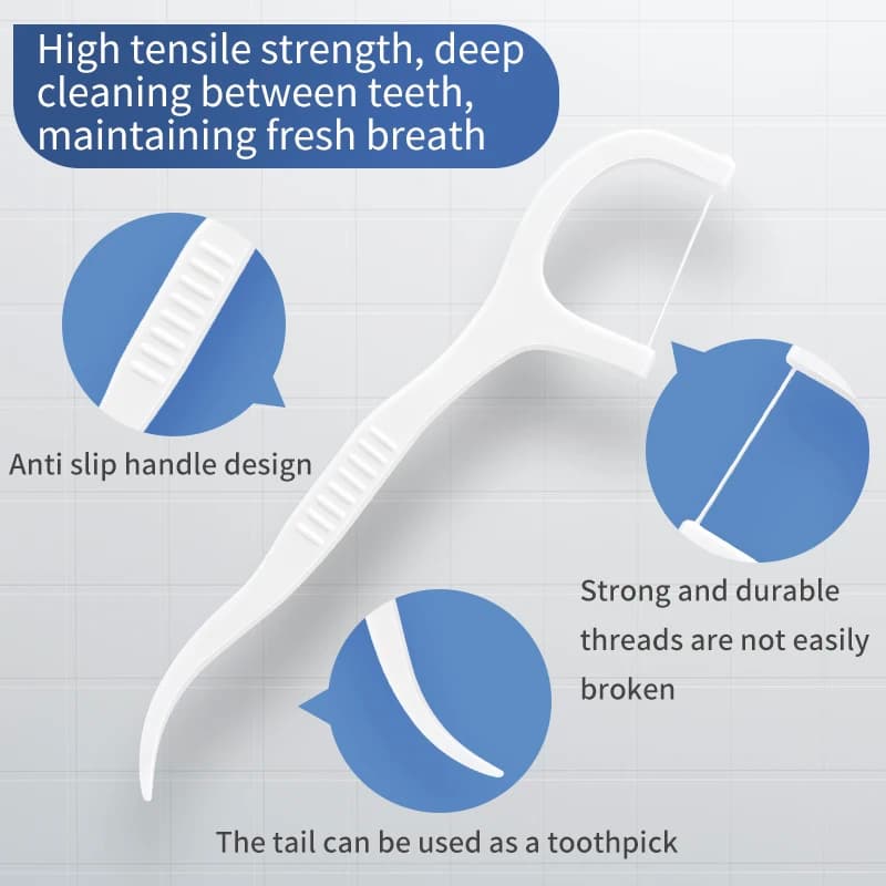 portable ultra-fine disposable toothpicks set — image 6