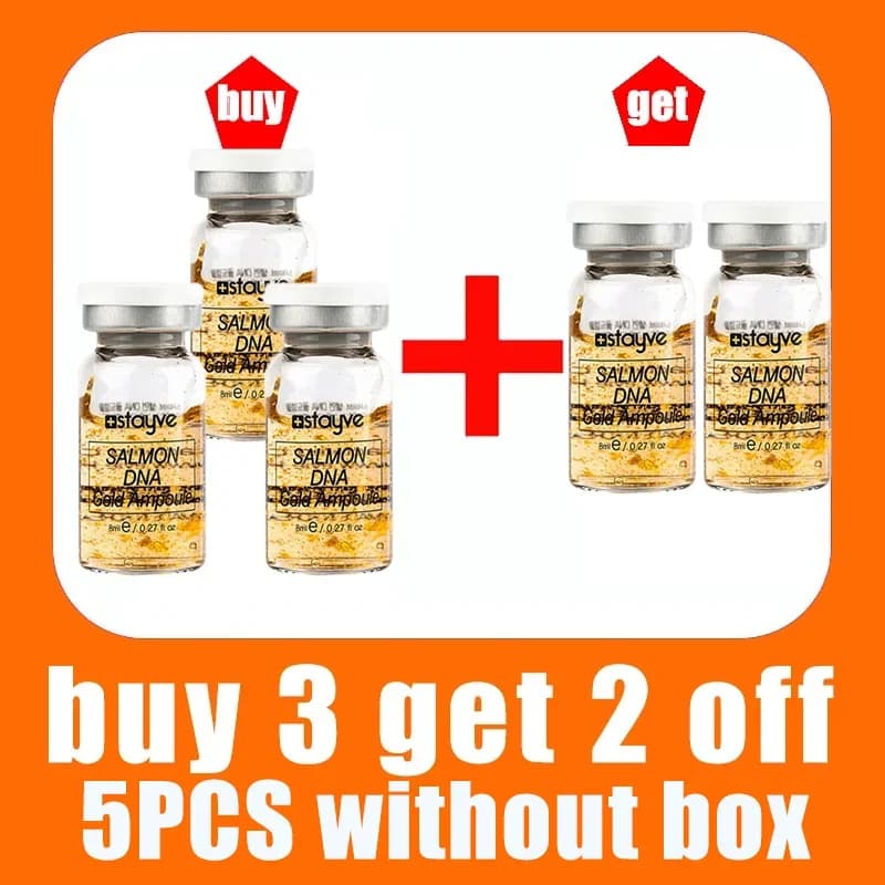 Stayve salmon DNA golden ampoule serum bottle — image 7