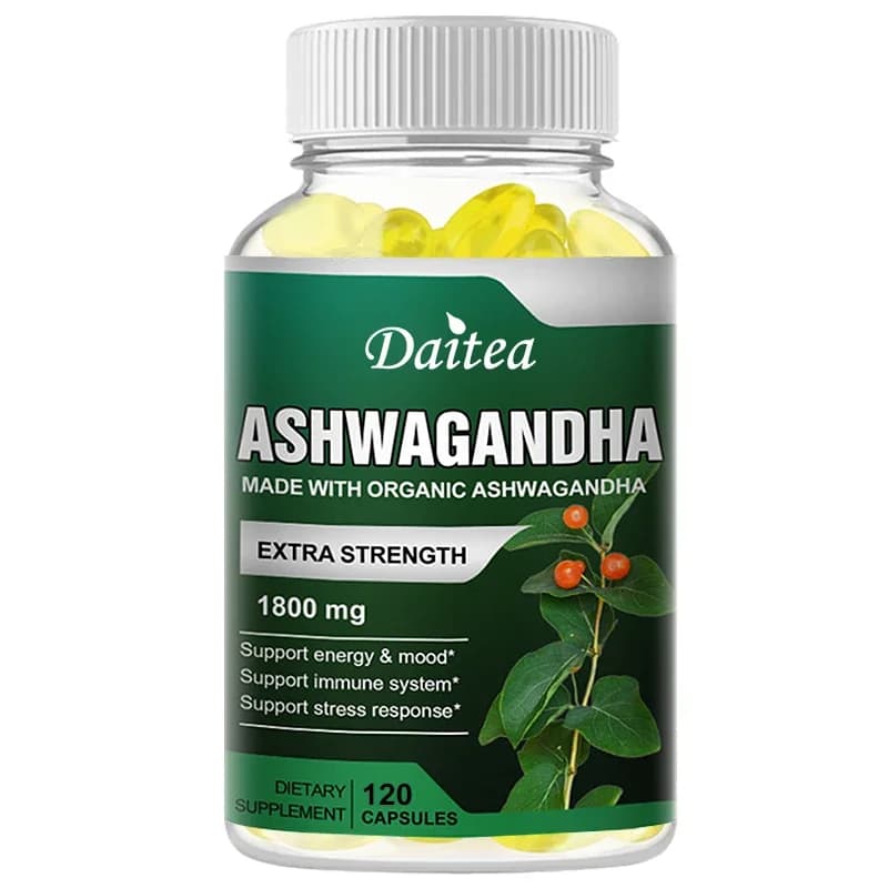 Ashwagandha root extract powder bottle — image 7