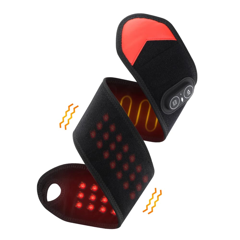 LED red light heating belt with vibration — image 8