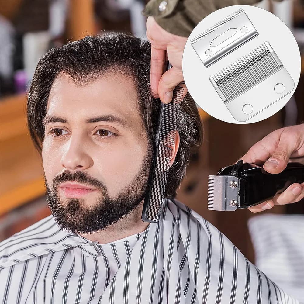 2-hole adjustable replacement clipper blades for Wahl cordless clippers — image 6