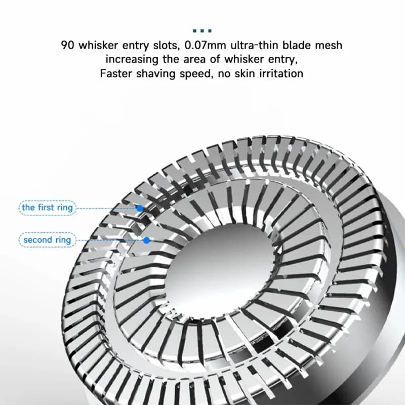 compact USB rechargeable mini electric shaver — image 5