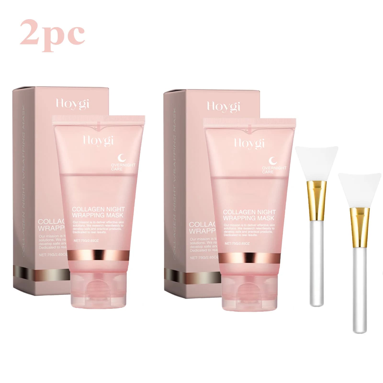 Collagen overnight peel-off facial mask set — image 7