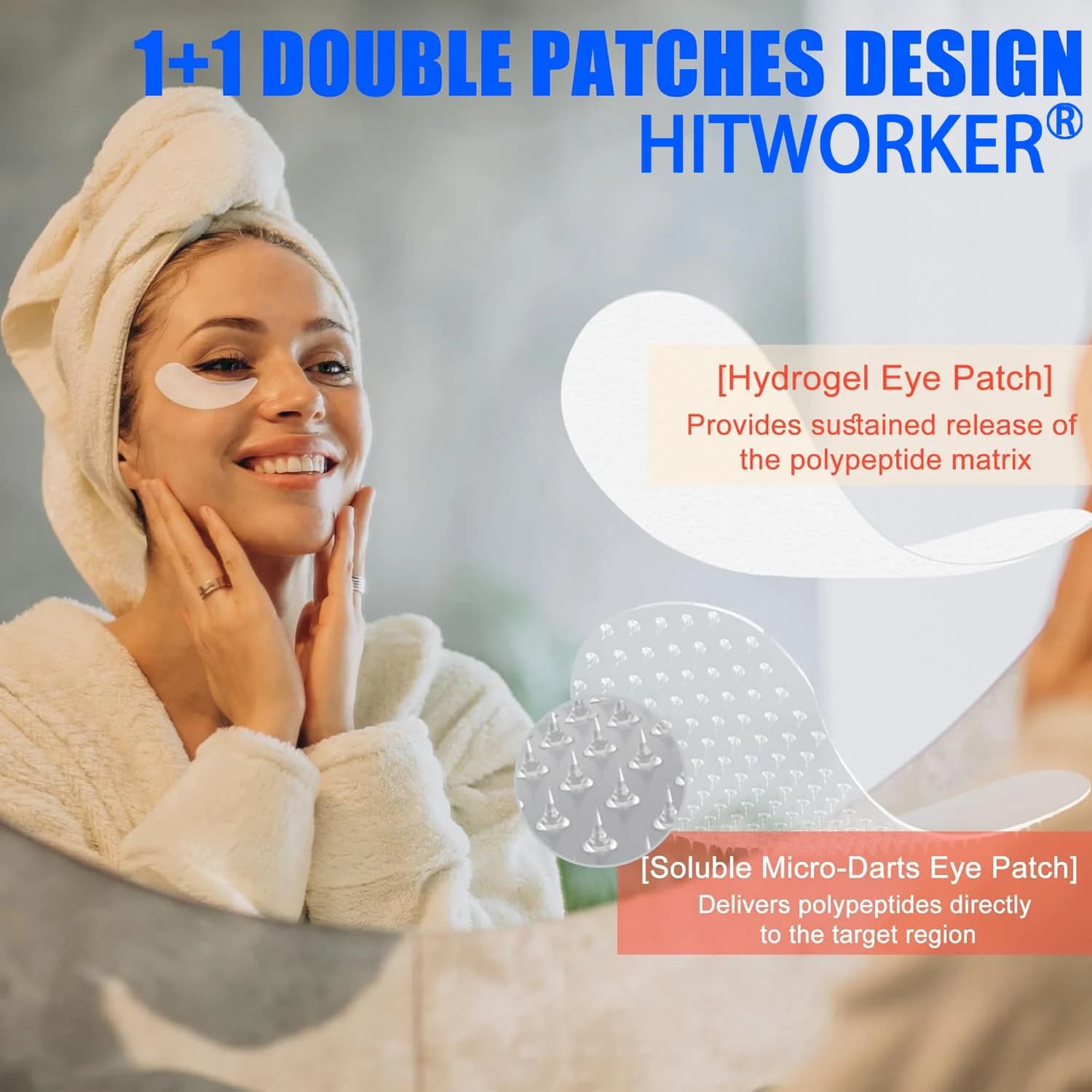 microneedle hyaluronic acid patches for eyes and face — image 6