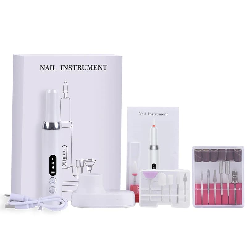 electric nail drill bits set — image 7