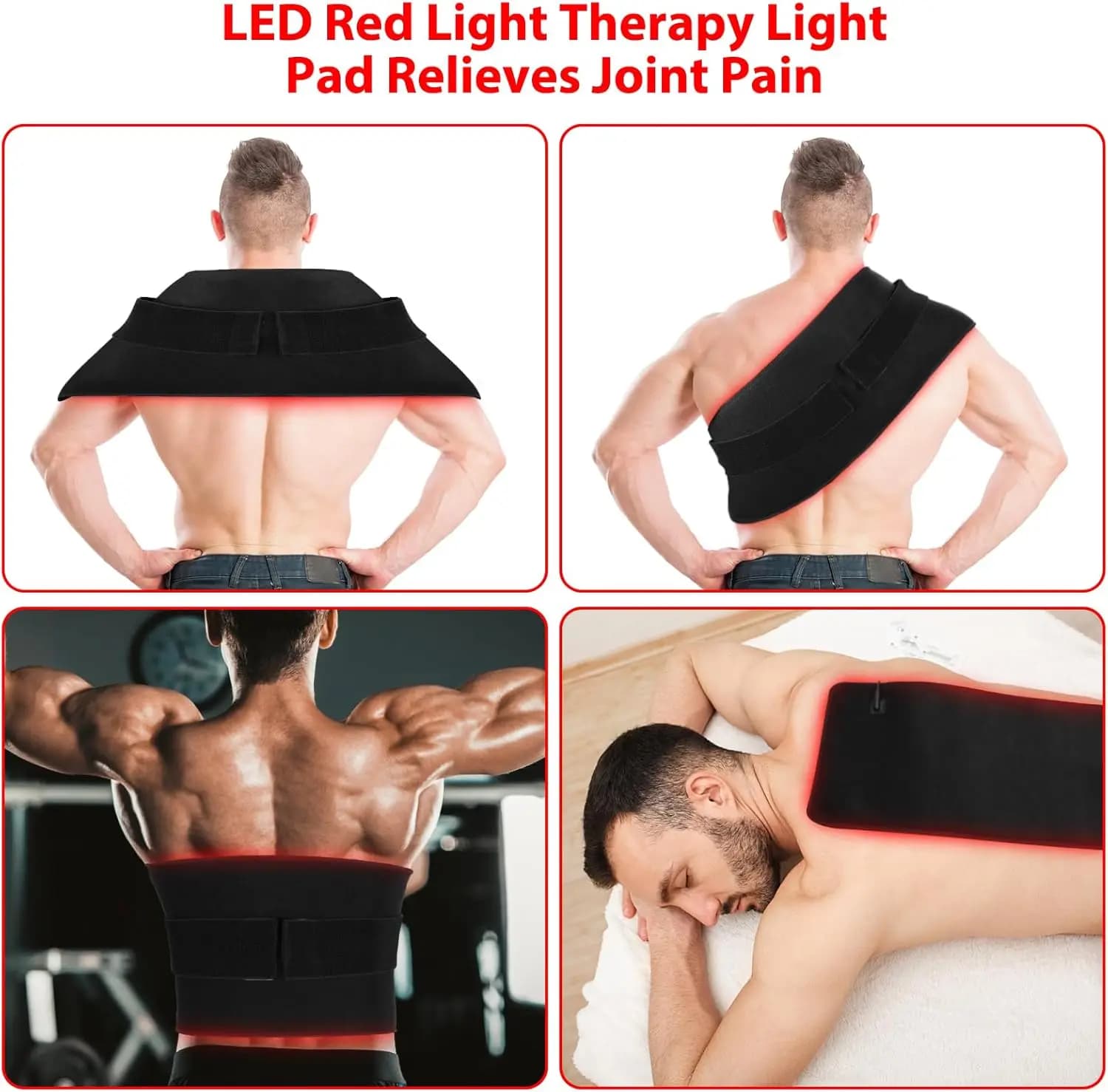 wearable red light therapy pad with dual wavelengths — image 6