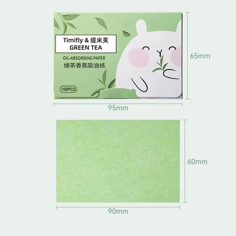 Pack of scented facial oil absorbing sheets — image 5