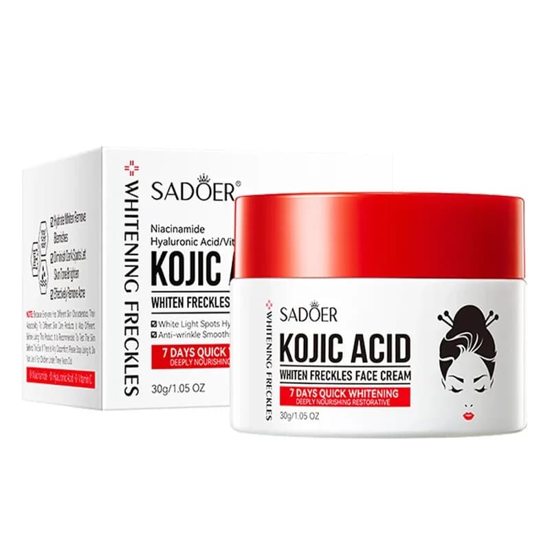 Kojic acid face and eye cream set — image 7