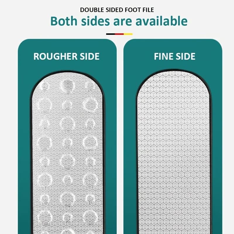 double-sided stainless steel foot file — image 4
