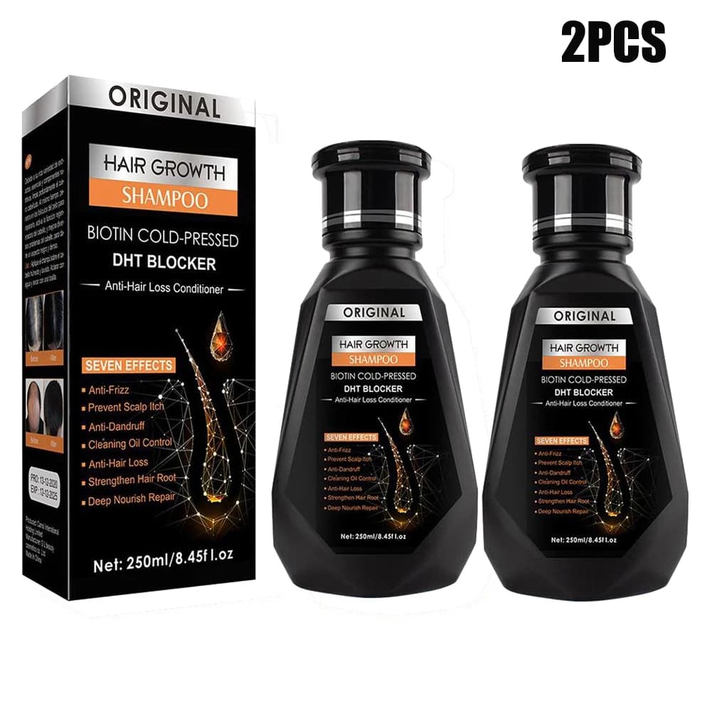 250 ml bottle of biotin ginger shampoo — image 7