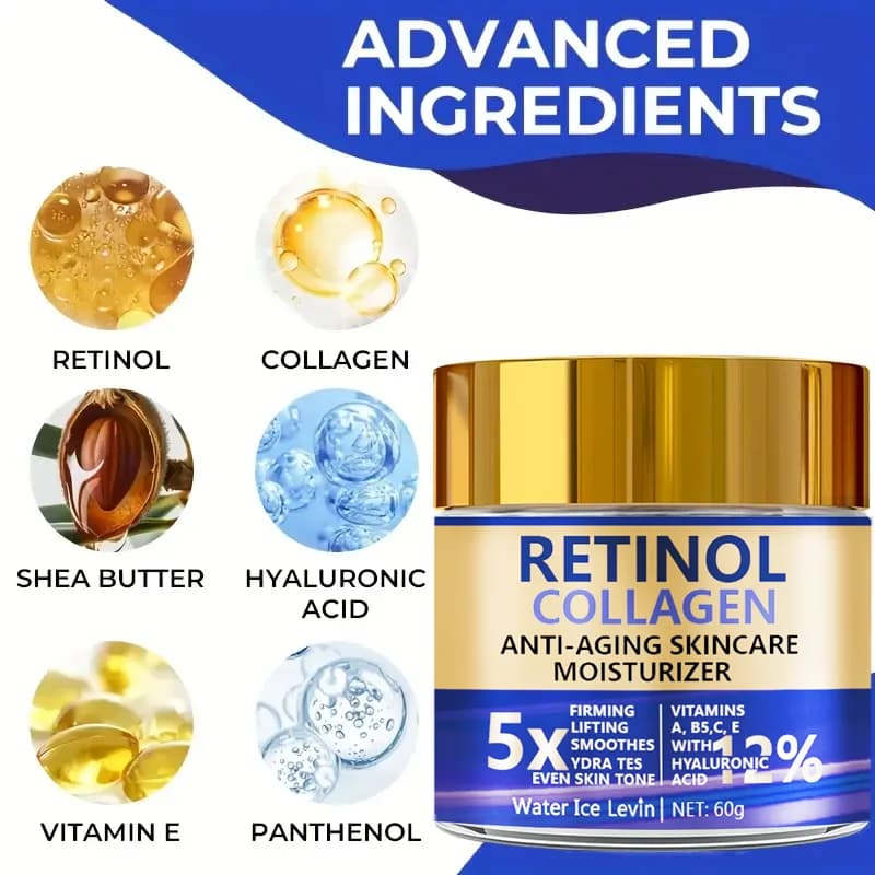 jar of retinol and collagen face cream — image 6