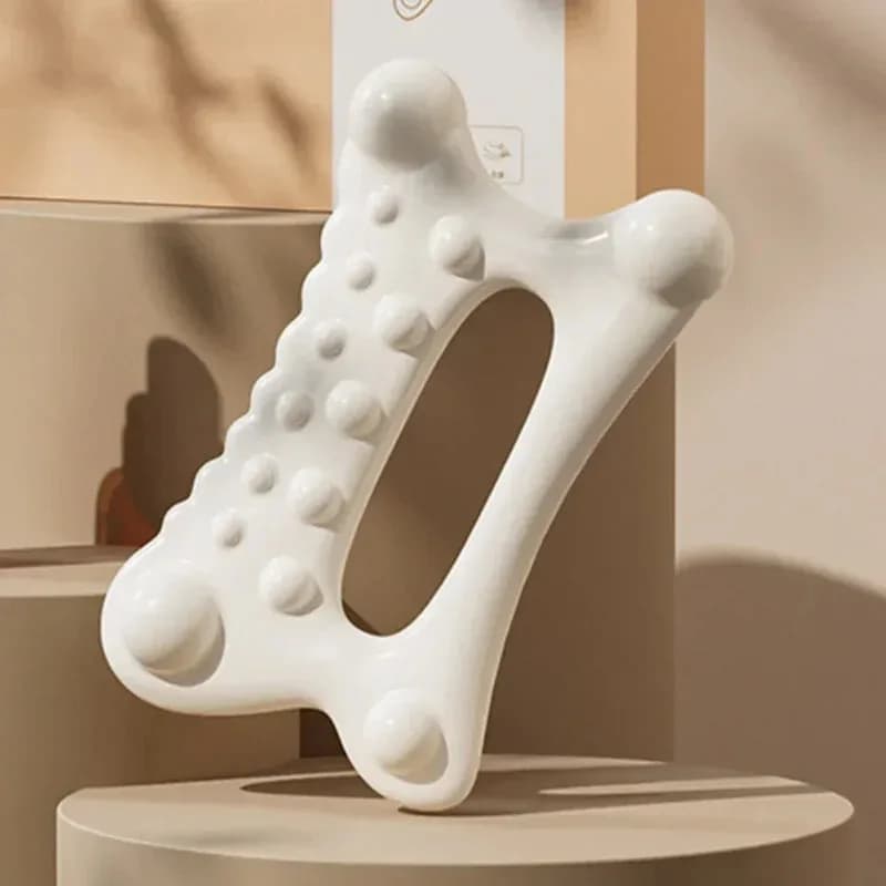 facial scraping massage board for full body use — image 4