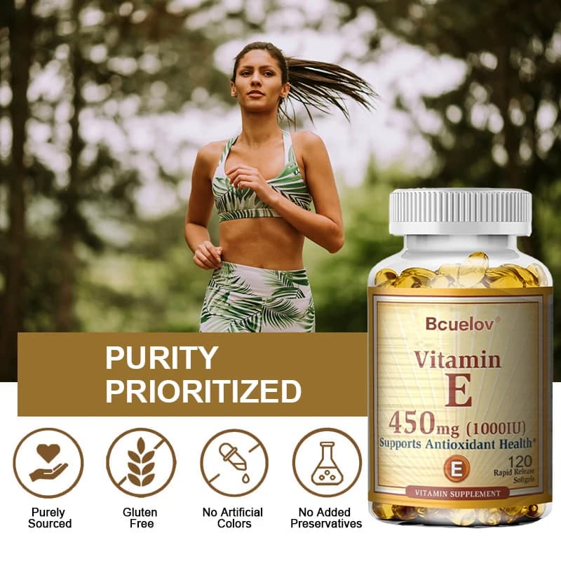 Vitamin E 1000 IU softgel capsules — image 6