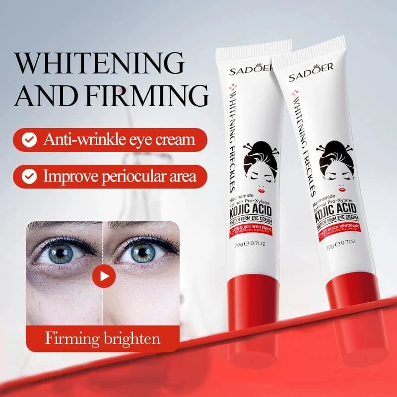 Kojic acid face and eye cream set — image 5