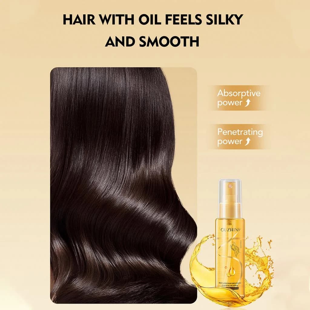 bottle of nourishing hair essential oil spray — image 2