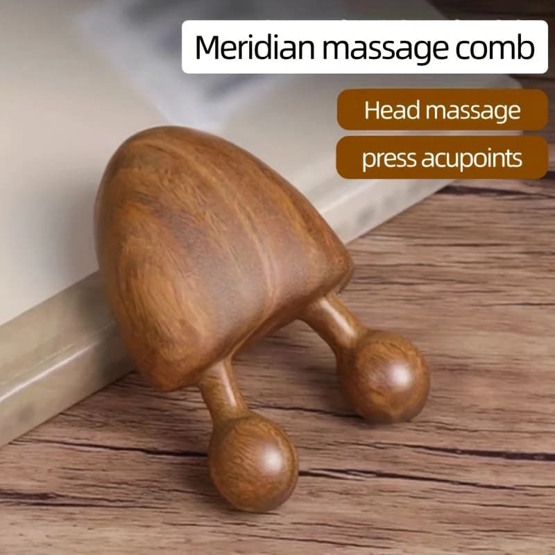 sandalwood facial massage tool — image 3