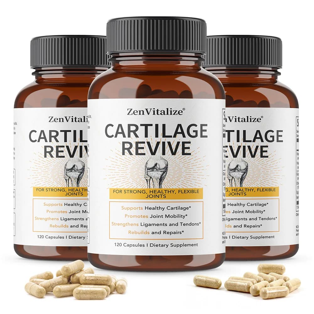 Cartilage Revive joint support supplement bottle — image 8