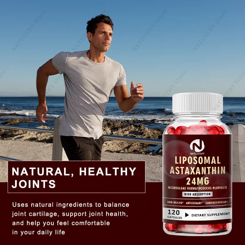 Liposomal astaxanthin capsules — image 6