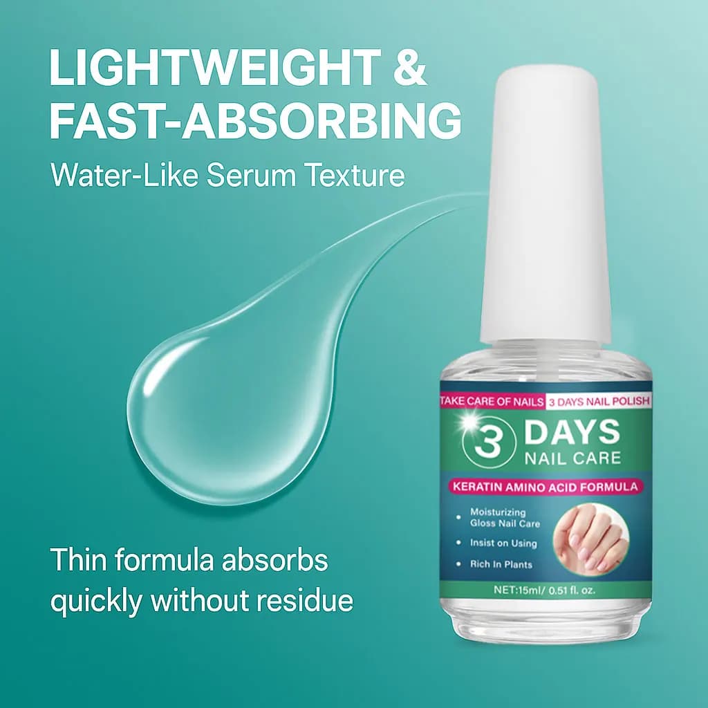 15 ml bottle of keratin nail care oil — image 2